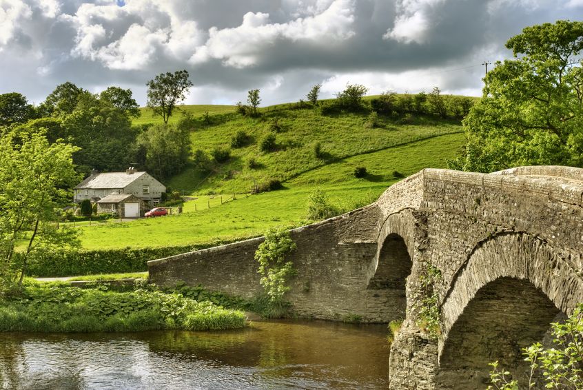 English countryside, Cumbria, Landscape