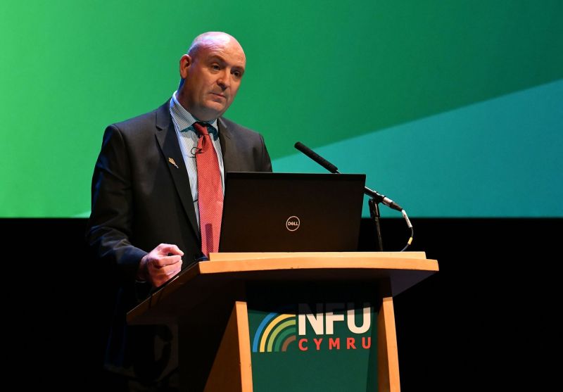 NFU Cymru President John Davies warned the UK-Australia agreement could set the bar for future trade deals