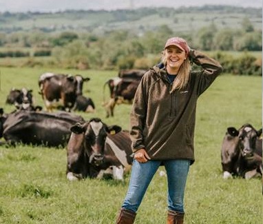 Amy Eggleston says she is passionate about the dairy industry and educating others