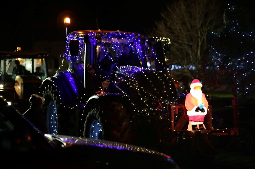The tractor run has raised thousands for charity (Photo: Staffordshire YFC/South Staffs Water)