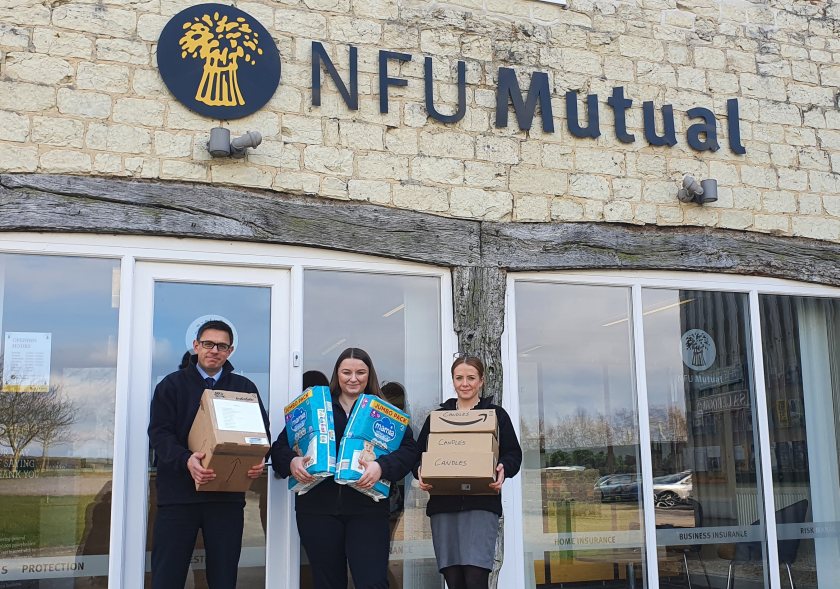 NFU Mutual Charitable Trust has joined farmers’ support for Ukraine with a £150,000 emergency donation