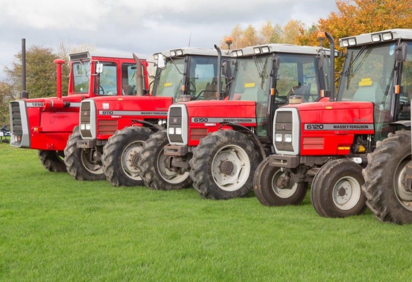 The on-site sale will consist of over 40 classic and vintage Massey Ferguson tractors and implements