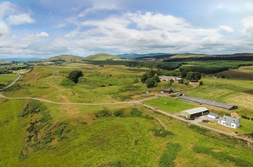 The demand for Scottish farmland continues to be extremely strong, with demand outstripping supply (Photo: Strutt & Parker)