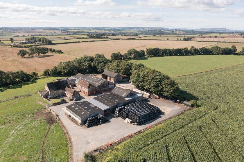 Formerly a dairy farm, Old Park House Farm is a small mixed farm with development potential (Photo: GSC Grays)