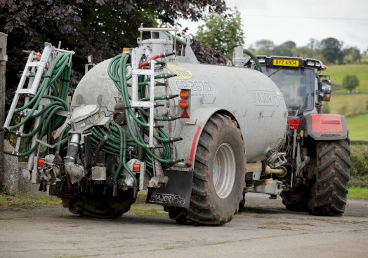 Any farm exporting slurry to another farm must submit this information online to the Northern Ireland Environment Agency (Photo: UFU)