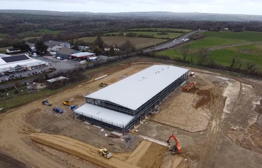 The new facility will source milk from local farms and have an annual processing capacity of 70 million litres