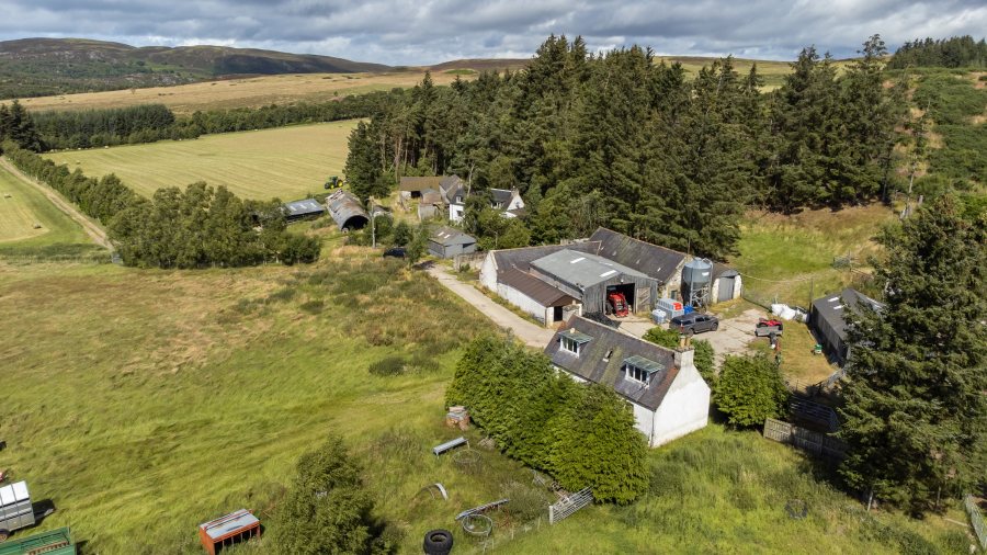 Garbeg Farm by Drumnadrochit extends to 575 acres, or 232 hectares (Photo: Galbraith)