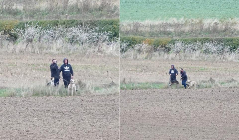 Specialist police camera equipment was used to film the three men committing poaching crimes (Photo: Durham Police)