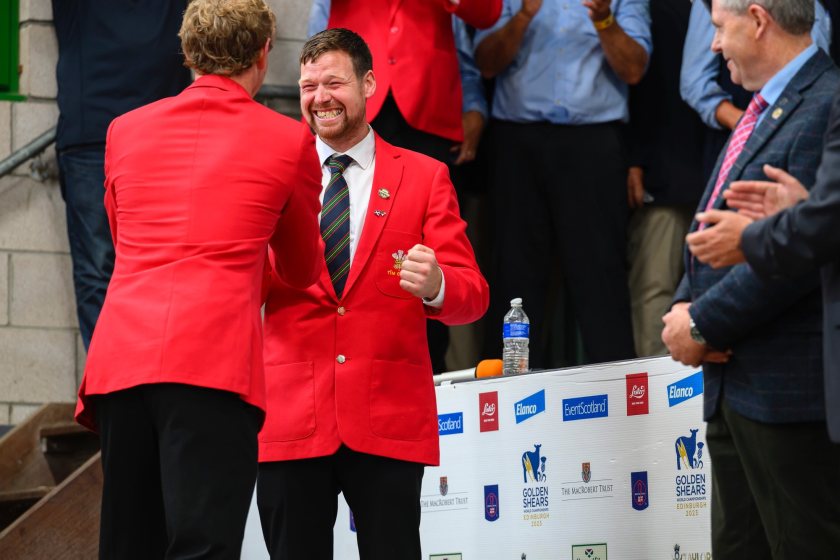 Golden Shears was back at the Royal Highland Show once again after a 20-year hiatus (Photo: Machine winner, Gwion Lloyd Evans)