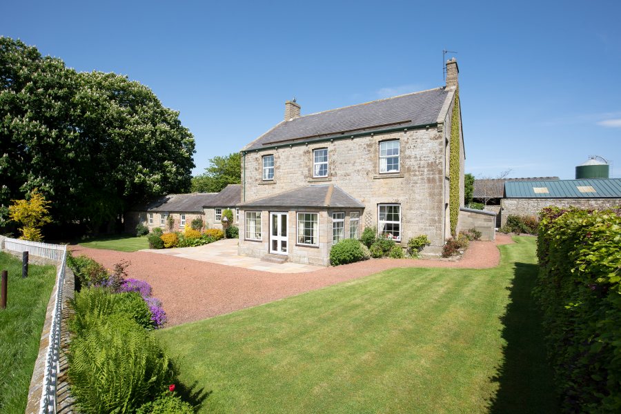 Branton East Side Farm includes a five bedroom farm house