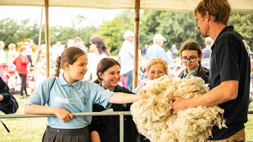 As part of the annual farming education initiative, pupils learnt how food travels from farm-to-fork.