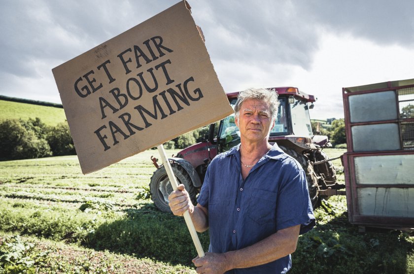 Guy Singh-Watson, founder of Riverford Organic and who launched the petition, warned that British agriculture is 'on its knees'