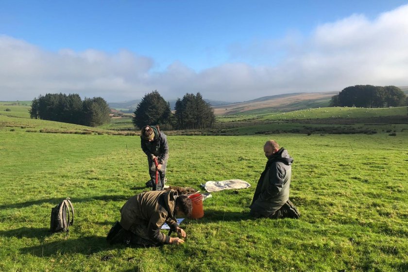 So far, researchers have taken over 1,000 soil samples from farms across Wales