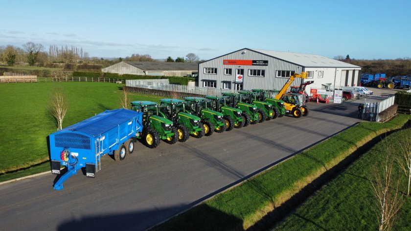 The sale, taking place at the end of February, will include 20 modern John Deere and Kubota tractors