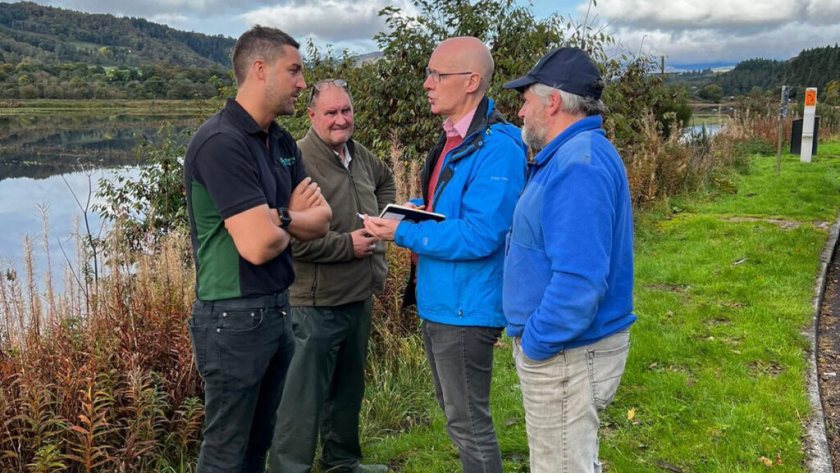 NFU Scotland has written to John Swinney (centre) outlining priorities for the Scottish farming industry