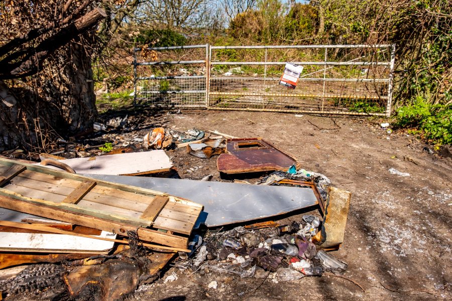 The new plans by the Conservatives could also see fly-tippers face driving penalties