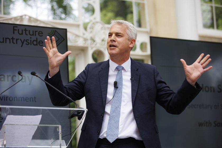 The current Defra Secretary, Stephen Barclay, said his focus was on food production