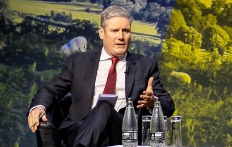 Sir Keir Starmer's Labour has pledged to 'champion' British farming whilst protecting the environment (Photo: NFU)