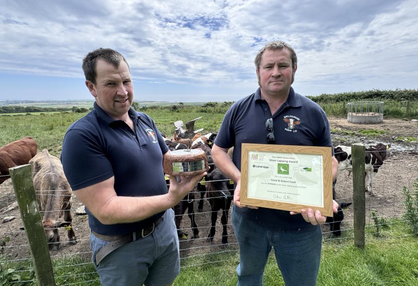 Brothers David and Rob Cooil were awarded the FWAG's prestigious Silver Lapwing award