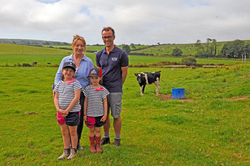 Will and Alex Prichard calve 500 cows in a spring block in Pembrokeshire, Wales