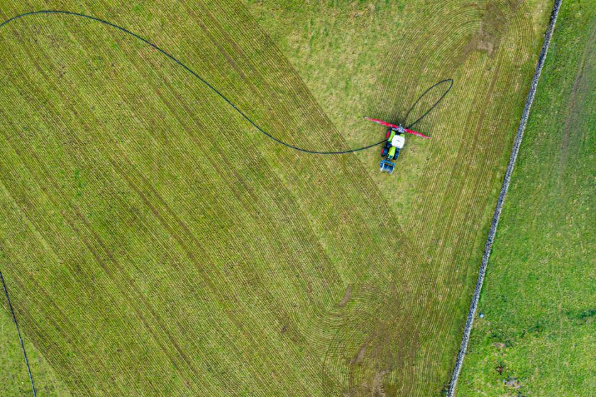 Farmers were able to apply for grants of up to £250,000 toward the cost of slurry stores, covers and supporting equipment