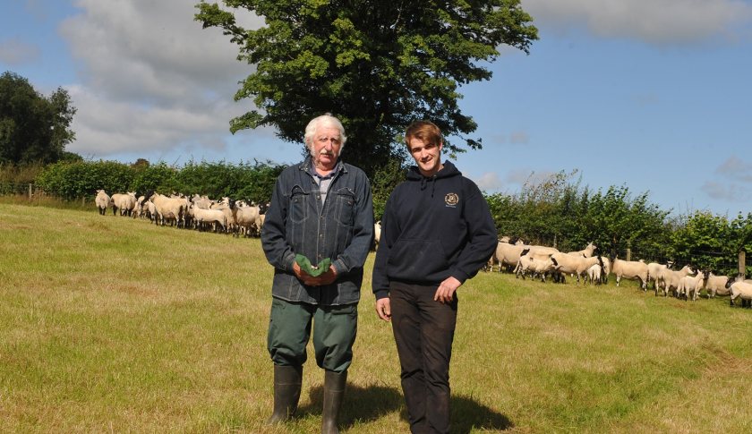 (Photo: Dai Williams, left, with Dewi Jones)