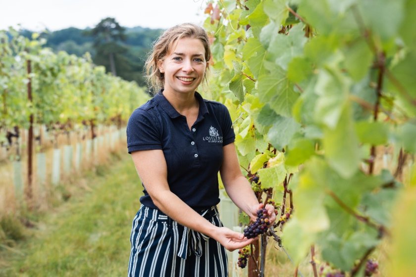 Hannah Buisman is one of many British farmers who have now made the step into the wine sector