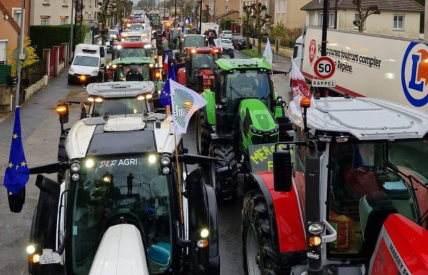 Farmers fear the trade deal would introduce unfair competition (Photo: FNSEA/Facebook)