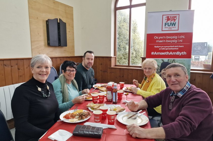 A total of 24 farmhouse breakfasts were served up across Wales between 18-25 January