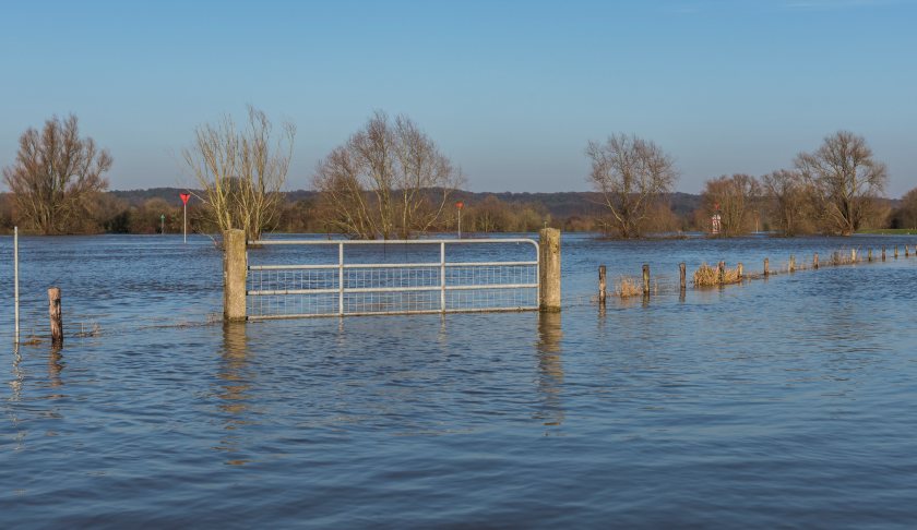 The risk of flooding has been highlighted as a high-priority area for UK farming businesses