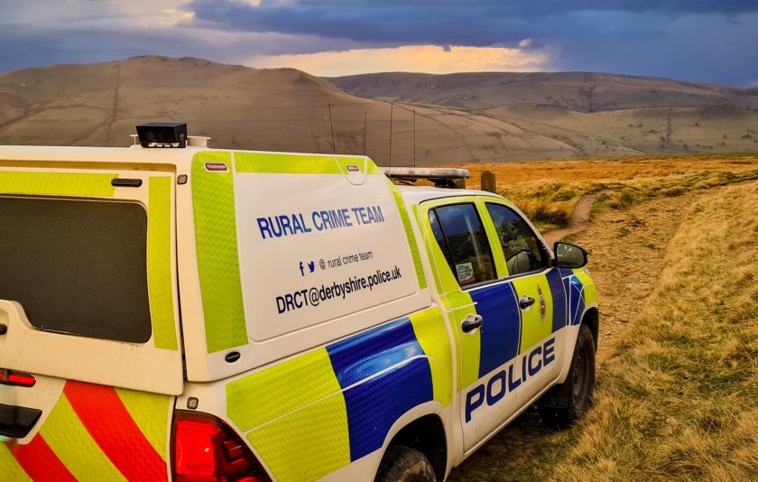 Farmers are seeing a rise in equipment theft, fly-tipping and hare coursing (Photo: Derbyshire Rural Crime Team)