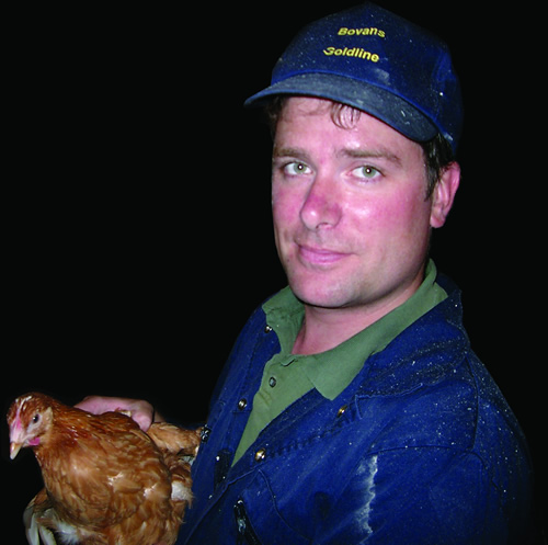 "Pullets may be fed crumbs in the early weeks to promote weight gain, but my personal view is that this should not be continued beyond five or six weeks. After that I would want my birds to be fed only mash." Nick Bailey